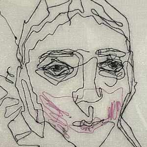 Embroidered Fallera by Jeanne Connolly 