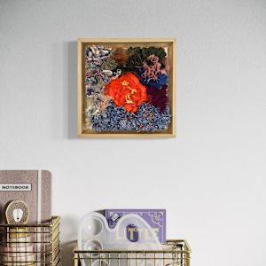 Orange in Bloom: A Valencia Orange by Jeanne Connolly 