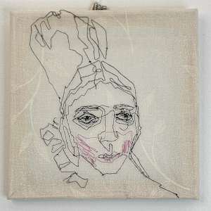 Embroidered Fallera by Jeanne Connolly