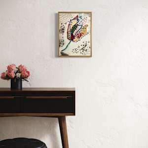 "Florist's Window" - A Spanish Tulip by Jeanne Connolly 