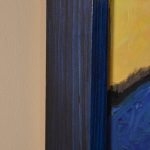 Olde Port by Anita L Loomis  Image: Olde Port; detail of wood frame 