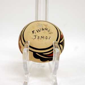 Jemez Ceramic Bowl by F. Waqui 