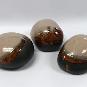 Untitled (Stone) by Barbara Ford  Image: Three stones by Barbara Ford