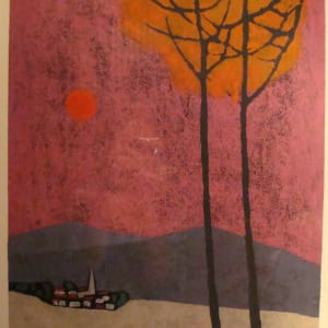 Landscape with Village by David Shapiro