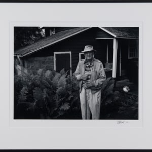 Man with Ferns by David Burke