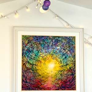 Walk out into Colour (2025) by Ushma Sargeant Art 