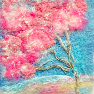 Silk Blossom by Ushma Sargeant Art