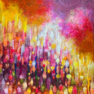 Jewels at Dawn by Ushma Sargeant Art