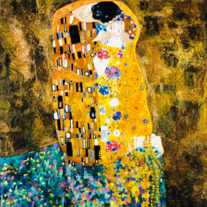 Klimt The Kiss by Ushma Sargeant Art