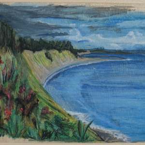 Island Cliffs by Krista O'Halpin
