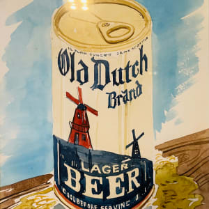 Beer can series, Old Dutch Beer by Jim Walther