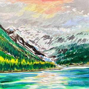 Bear Glacier by Jim Walther