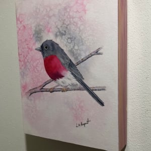 Rose Robin 2 by Lisa Amport 