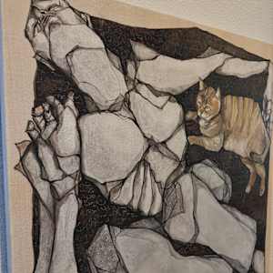 Death and cat by Young Kim 