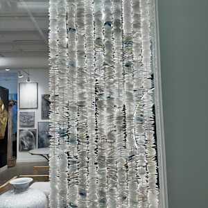 Encaustic Paper Curtain by Artvia Design 
