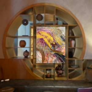 Prosperity LO (diptych) by Julia Ross 