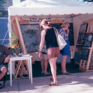 Mountains by Richard Michael Delaney  Image: 1998: “37th Annual Toronto Outdoor Art Exhibition,” Nathan Phillips Square, Toronto, Canada.