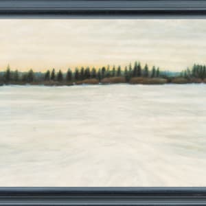 Frozen Pond by Richard Michael Delaney 