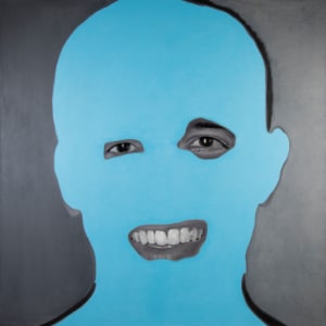 Blue Obama Yes We Can! by Richard Michael Delaney