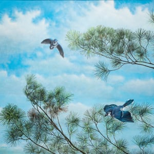Blue Jays by Richard Michael Delaney