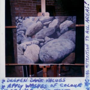Rocks by Richard Michael Delaney  Image: Step #2.