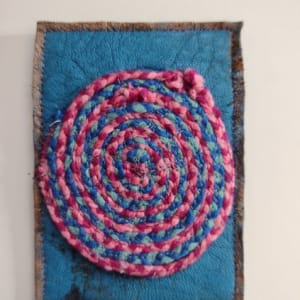 Mini Rugs (thread cards) by A. Laura Brody 