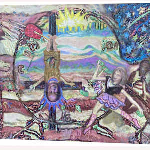 Looking Back At The Tales of Golden Cities in The Sky by Stephen Frank Gary, Image 1.