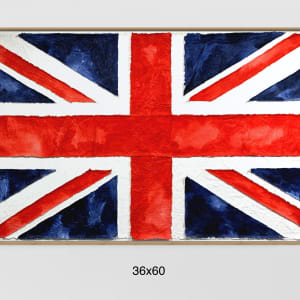 Flags Union Jack F3660 A by Michael Denny Art