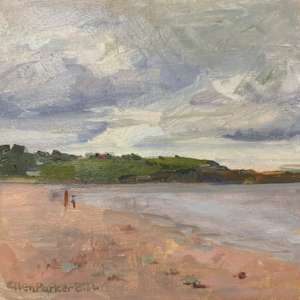 Beach in Ireland by Ellen Parker Bibb
