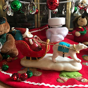 Santa Sled and Polar Bear by David  H. L. Blackman, Ph. D. 