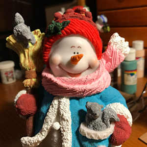 Snowman and Squirrels by David  H. L. Blackman, Ph. D. 