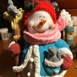 Snowman and Squirrels by David  H. L. Blackman, Ph. D. 