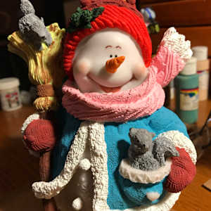 Snowman and Squirrels by David  H. L. Blackman, Ph. D. 