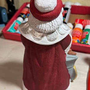 Santa with Toy Wagon by David  H. L. Blackman, Ph. D. 