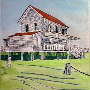 Old Seaside House by David  H. L. Blackman, Ph. D., Image 4.