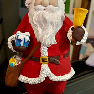 Santa Bell Bag by David  H. L. Blackman, Ph. D. 