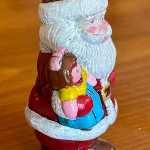 Santa with Dolly by David  H. L. Blackman, Ph. D. 