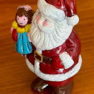 Santa with Dolly by David  H. L. Blackman, Ph. D. 