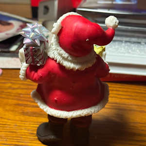 Santa with glasses by David  H. L. Blackman, Ph. D. 