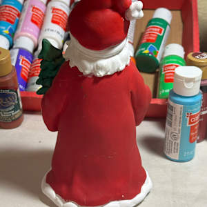 Santa with tree by David  H. L. Blackman, Ph. D. 