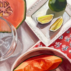 Cantaloupe & Limes I by Andrea Nova