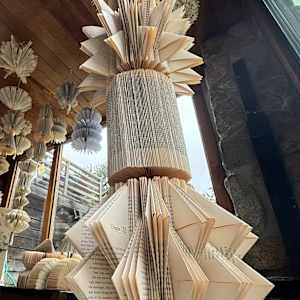 83” 7 book pillar by Kristy Collette 