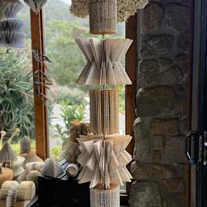 83” 7 book pillar by Kristy Collette, Image 1.