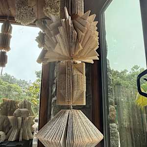 77” 7 book pillar by Kristy Collette 