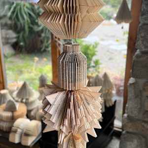77” 7 book pillar by Kristy Collette 