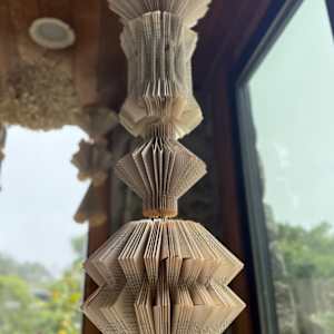 58” 5 book pillar by Kristy Collette 