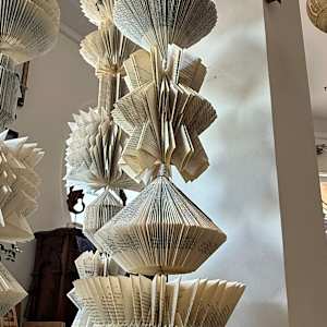 107” 10 book pillar by Kristy Collette