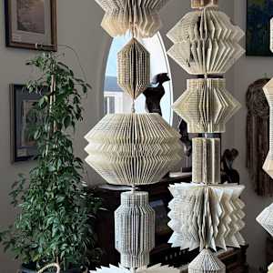 104” 9 book pillar by Kristy Collette 