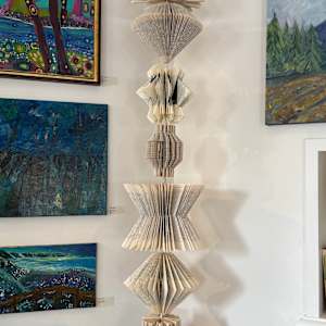 94” 9 book pillar by Kristy Collette 