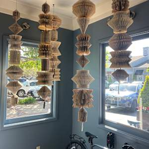Recycled Book Pillar by Kristy Collette 